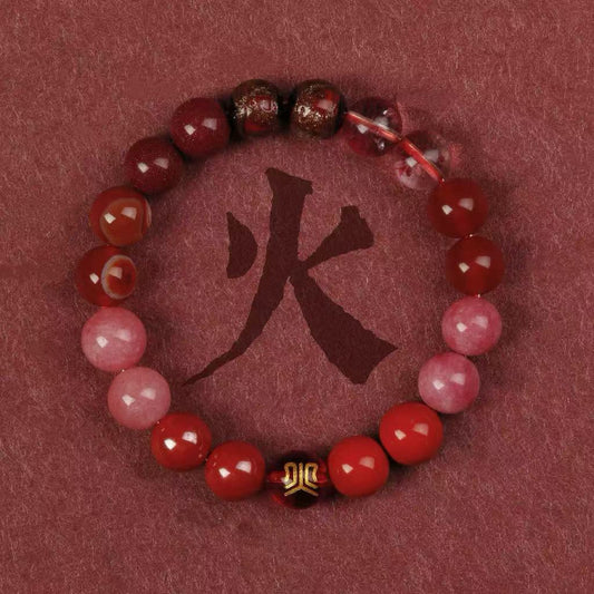 Five Elements Fire Energy Bracelet